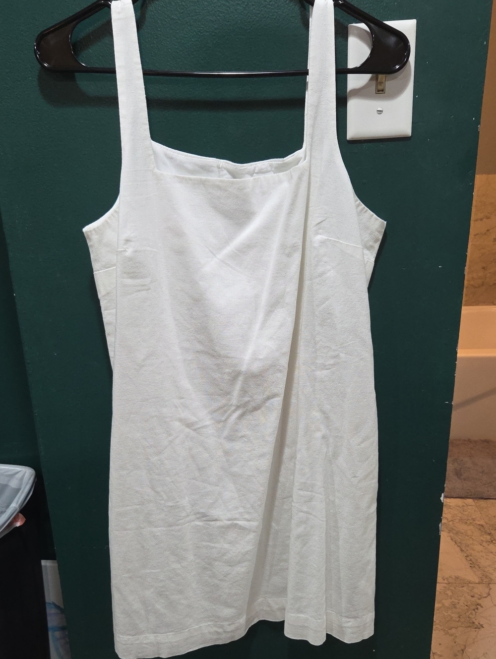 a new day Target White Square-Neck Mini Dress